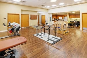 Expansive Rehab Gym